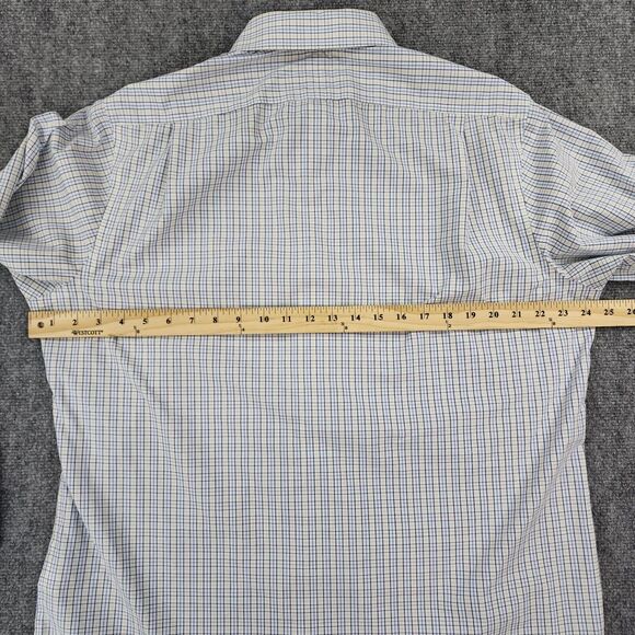 Polo Ralph Lauren Shirt Men 16.5 White Check Long Sleeve Casual Button Up Preppy - Picture 6 of 16